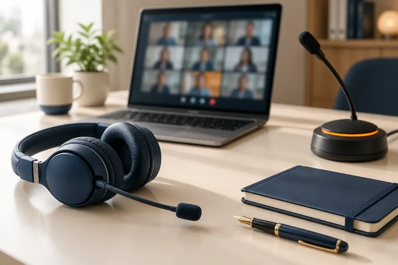 Remote interpreting by video call