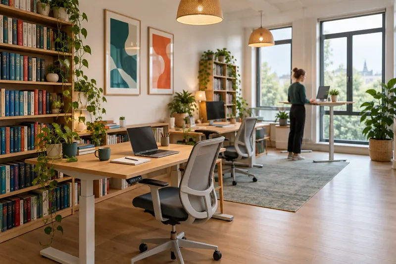 Office of a translation company