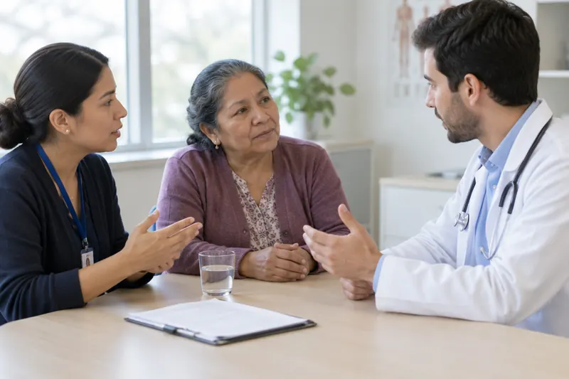 Interpretación médica en la consulta