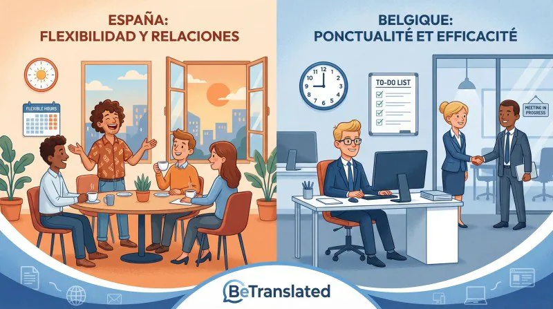Diferencias culturales: España vs. Bélgica