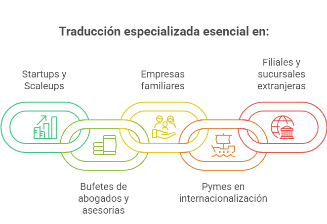 Servicios de traducción de estatutos de empresa