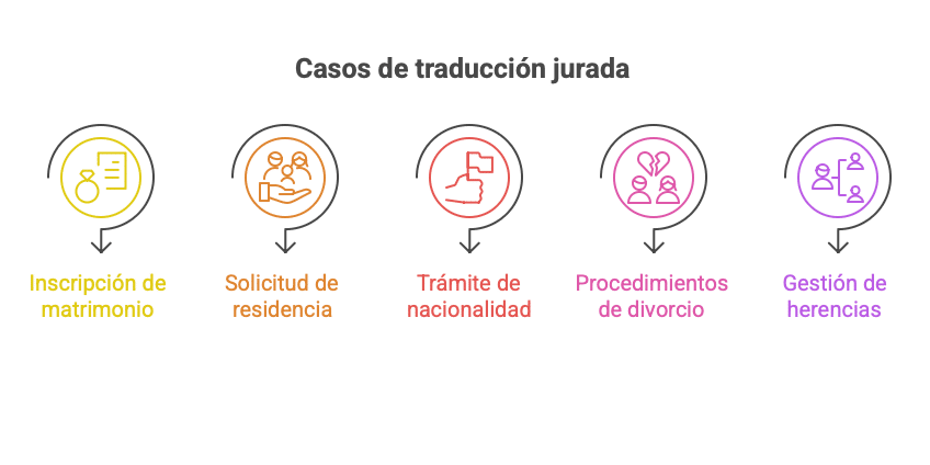 Traducción jurada de certificado de matrimonio para trámites en España